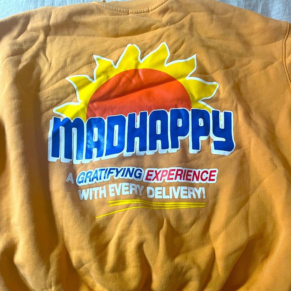 Mad Happy Sweatshirt. No longer sold.